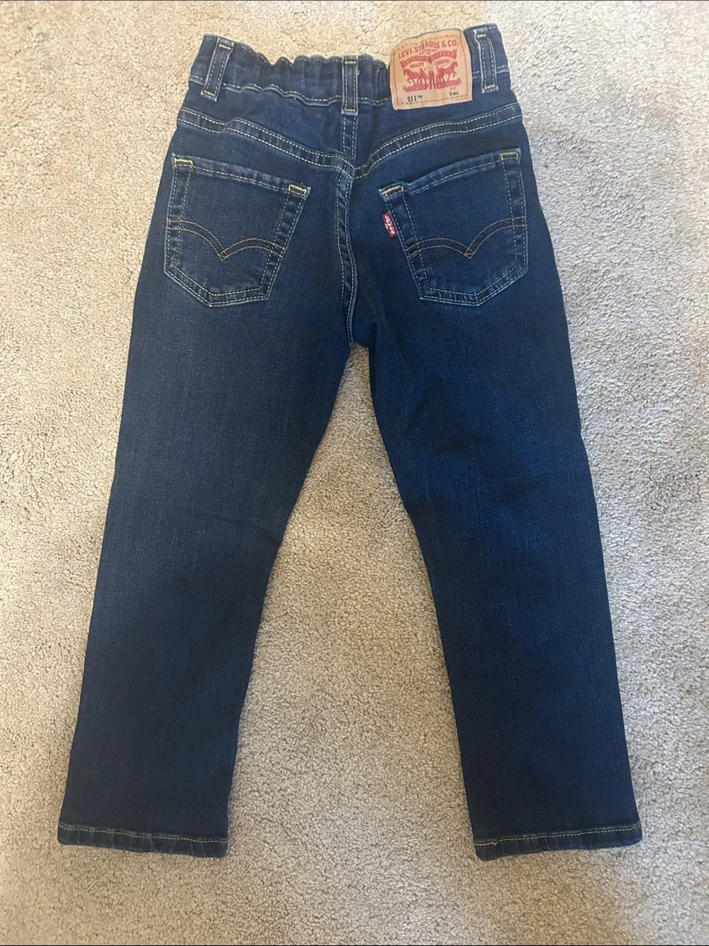 Levi's Dark Blue Straight Leg Kid's Jeans